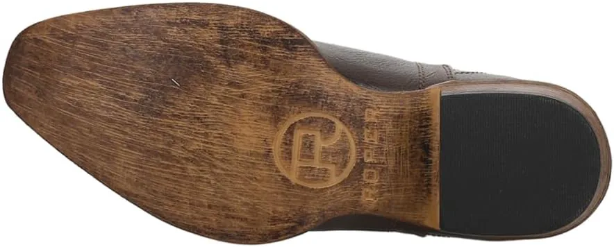 

Женские повседневные ботинки Roper Ava с леопардовым узором, открытым носком, низким каблуком 1-2" - серый, коричневый