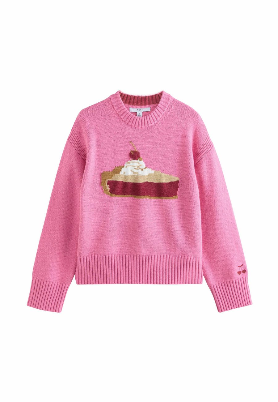 

Джемпер Next Jumper, Bright Pink Pie Graphic/Pink