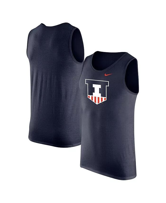 

Мужская майка Navy Illinois Fighting Illini Nike