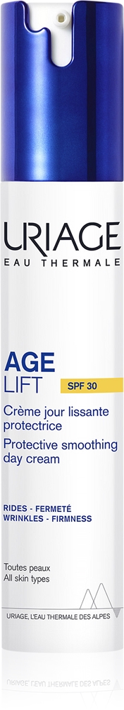 

Защитный разглаживающий дневной крем Age Lift SPF 30 для уменьшения морщин и темных пятен Uriage, spf 30 40 мл