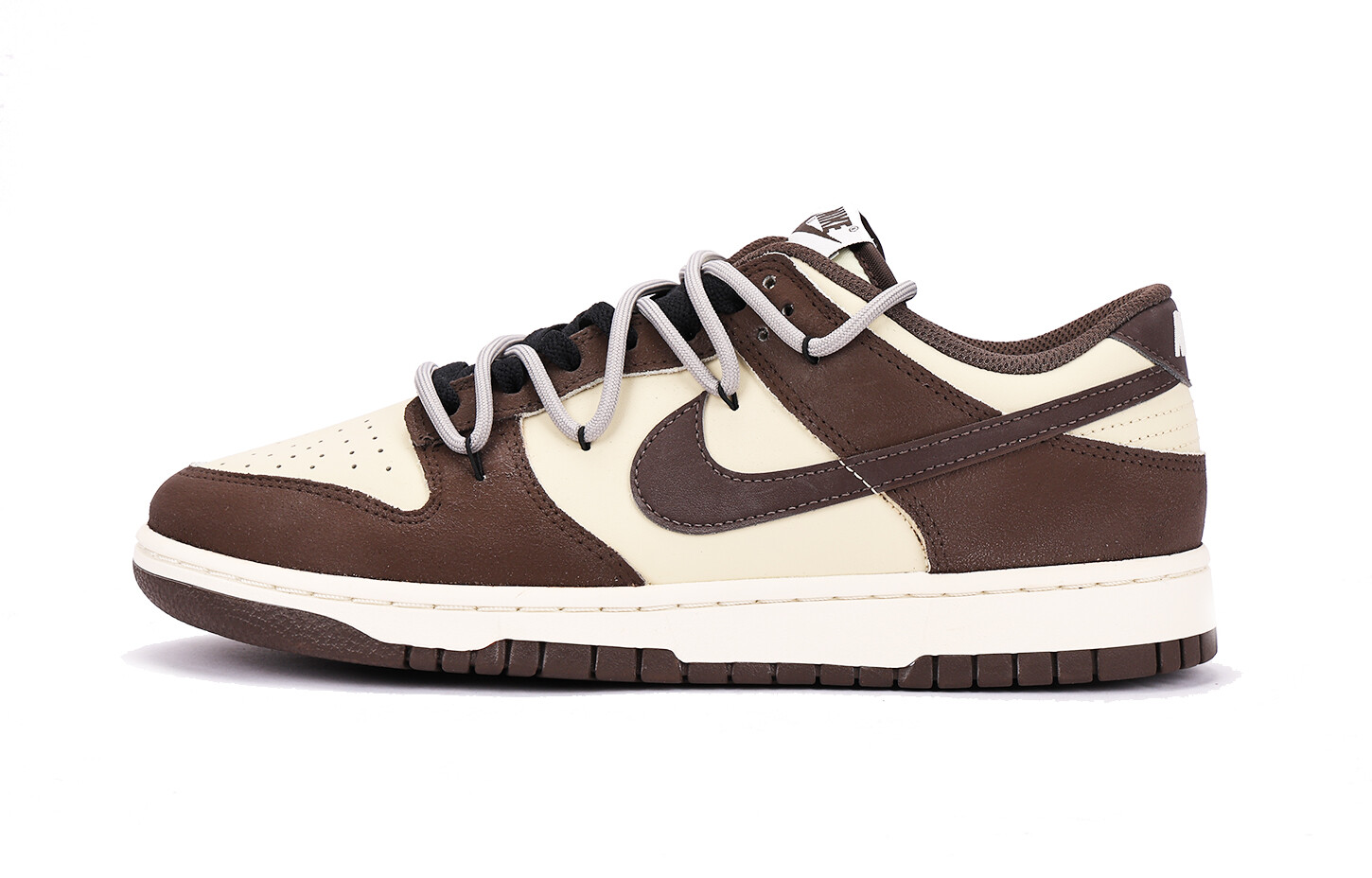 

Кроссовки Nike Dunk Skateboarding Shoes Unisex Low-top Back/Brown, черный/коричневый