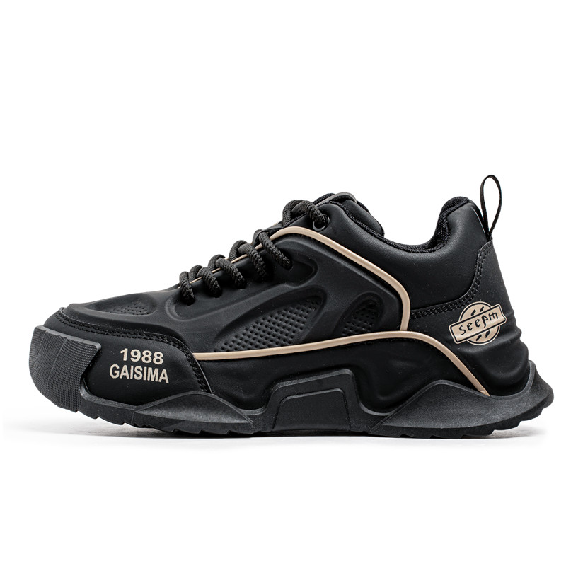 

Bull charm Мужские повседневные кроссовки Low Top черные, цвет Black