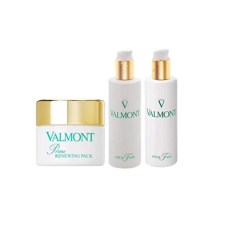 

Набор для ухода за кожей лица, состоящий из маски и увлажняющего лосьона: увлажняющий крем 75 мл + 150 мл + 100 мл Valmont, three-piece set: happiness facial mask 75ml+life spring moisturizing lotion 150ml+purifying spring cleansing lotion 150ml