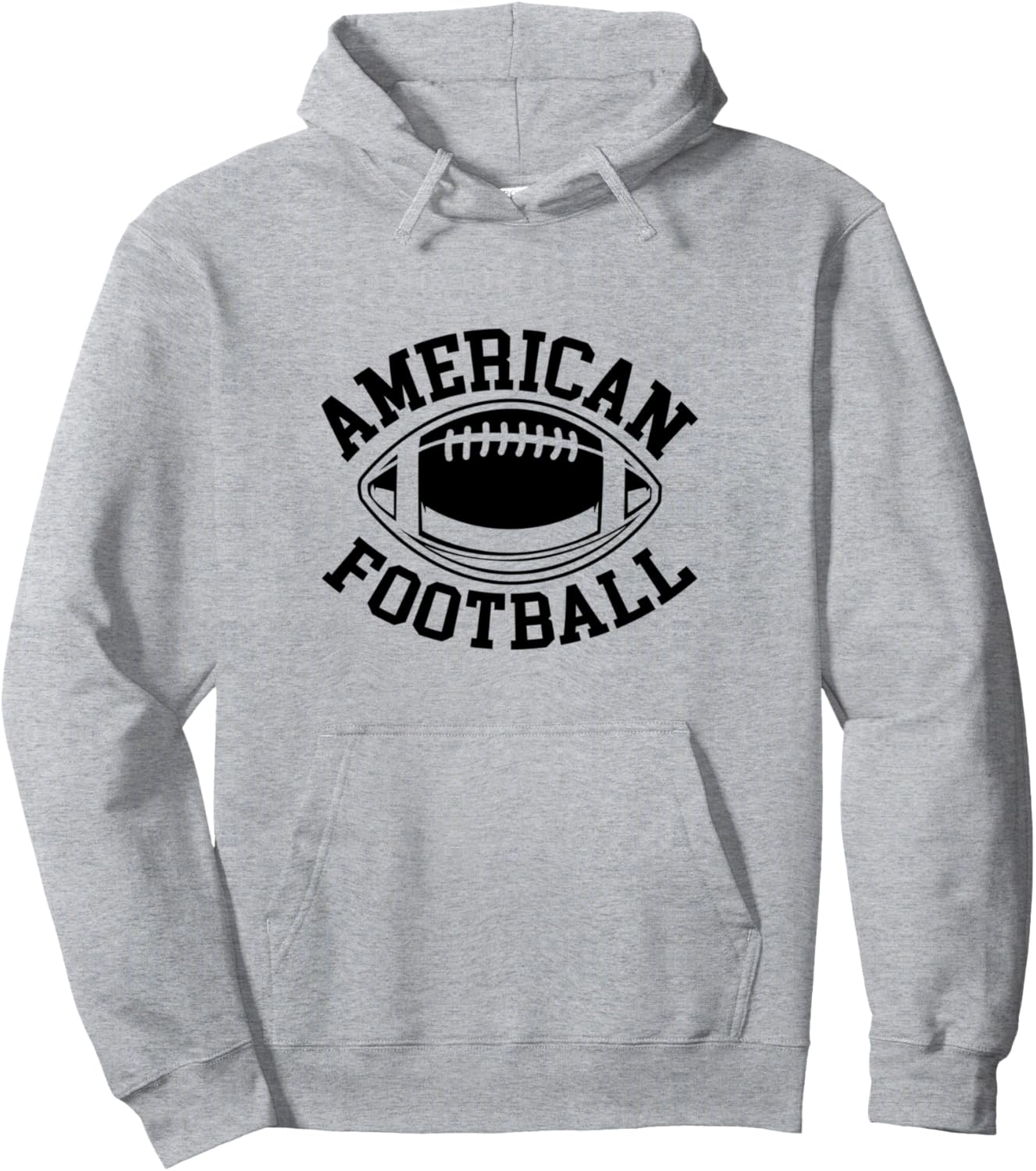 

Американский футбол - Толстовка с надписью Американский футбол American Football Player Football Game, серый