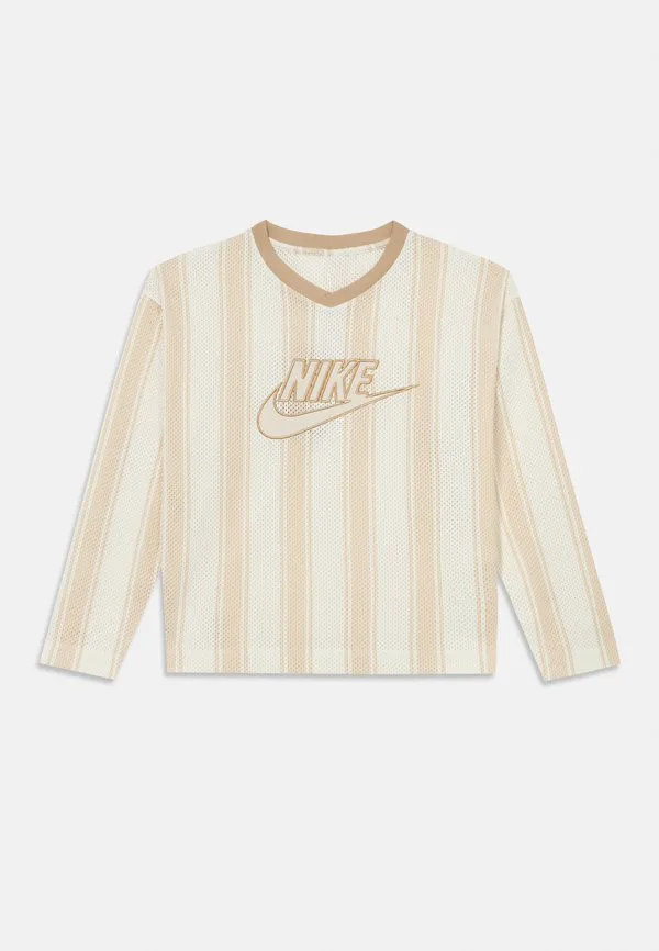 Топ с длинными рукавами Nike Sportswear, White/Brown