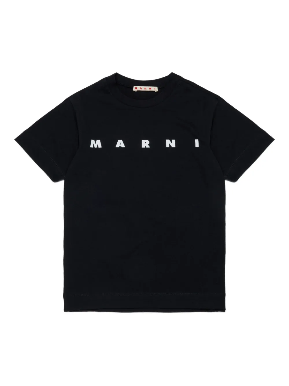 

Футболка с логотипом Marni Kids, черный