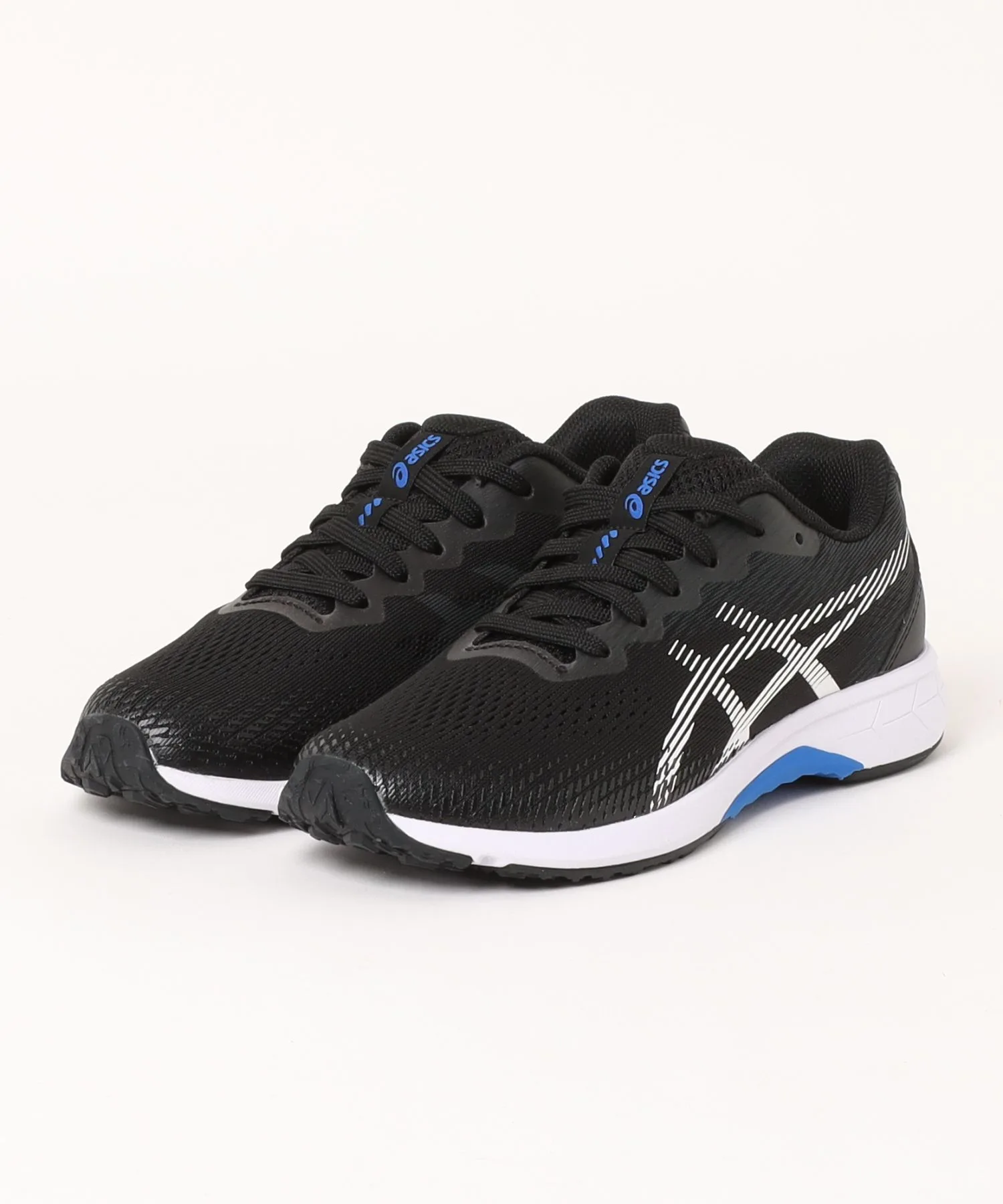Детские кроссовки для бега LAZERBEAM RJ ASICS чёрно-белые