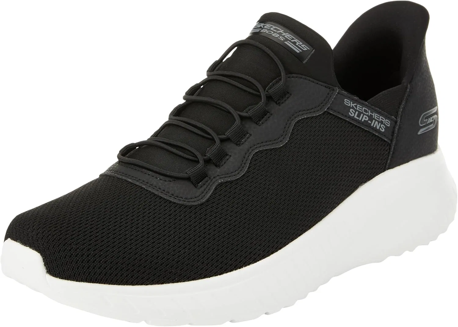 Женские кроссовки Skechers, Black Knit Trim