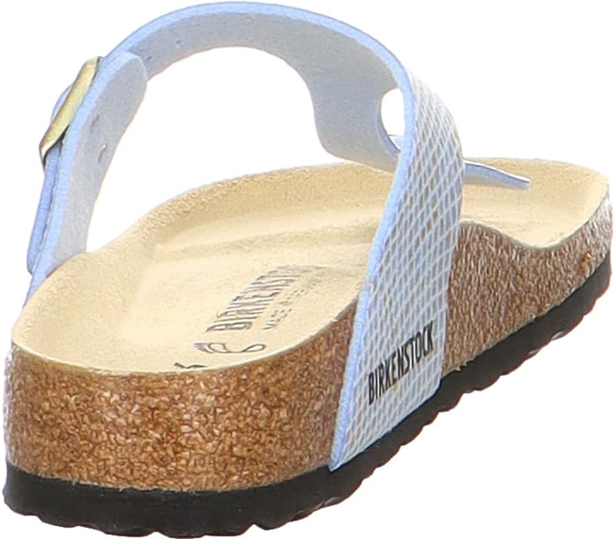 Сандалии для взрослых Birkenstock Gizeh Dusty Blue из микрофибры, голубой — фото 2