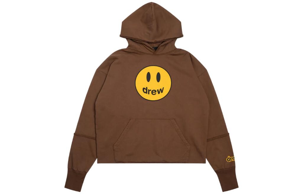 

Толстовка Smiley Collection унисекс коричневого цвета Drew House, коричневый