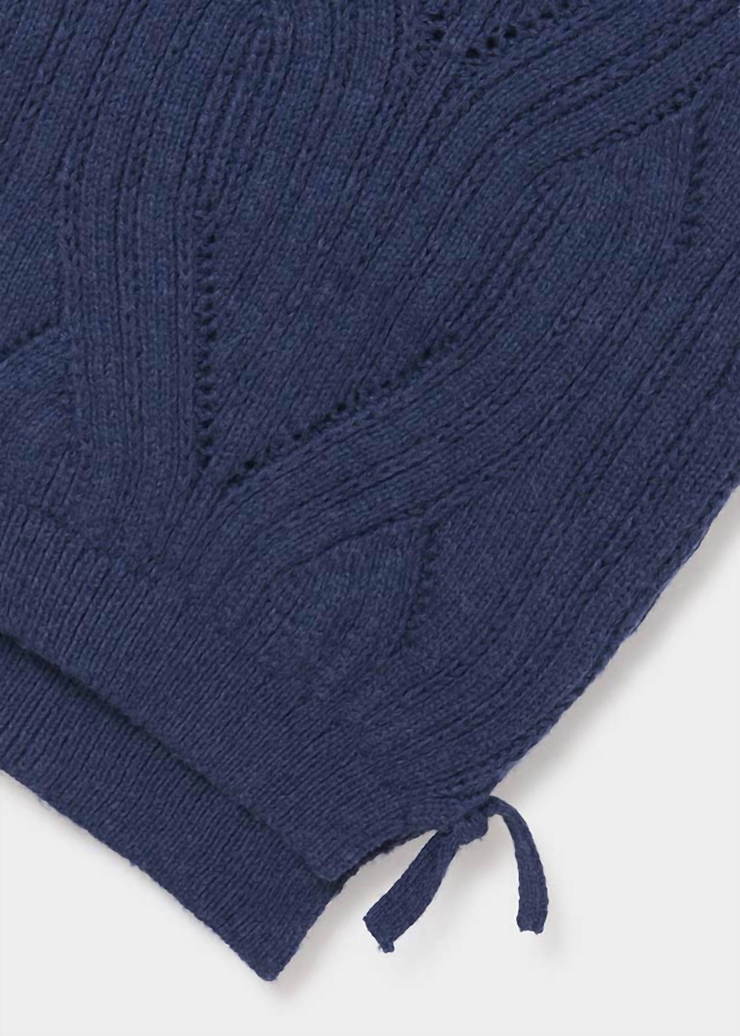 Жилет-свитер джинсово-синего цвета Mayoral, Denim Blue — фото 3