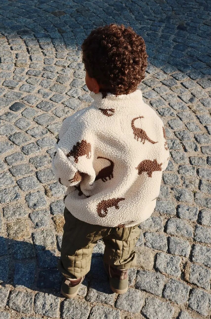 

Детская куртка Konges Sløjd JODY TEDDY JACKET GRS, зеленый