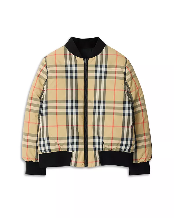 

Парка для мальчиков - для малышей и для взрослых Burberry, черный