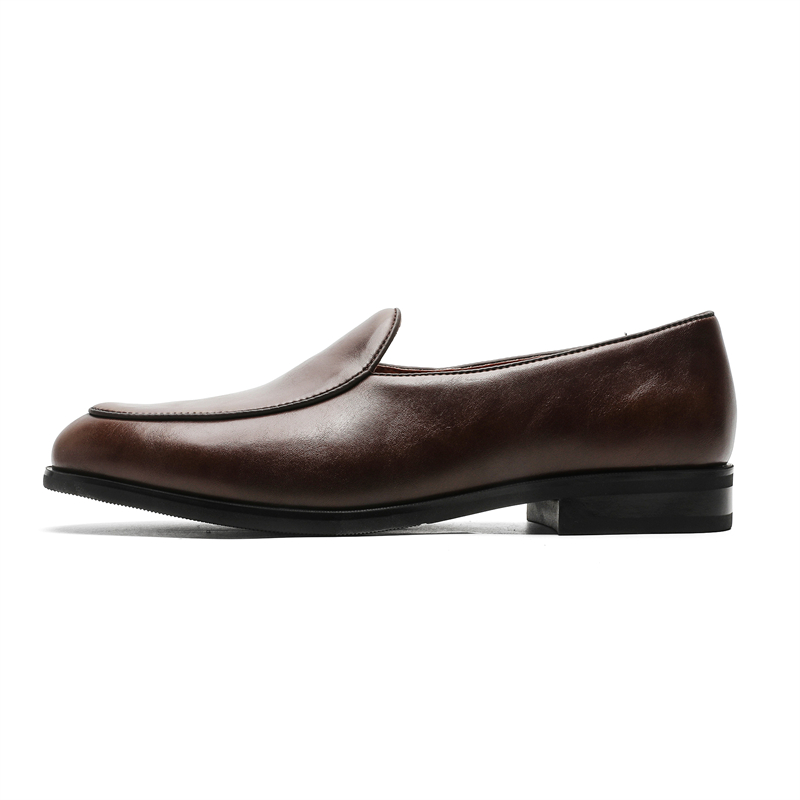 

V05 Коричневые лоферы унисекс, цвет Brown Men's