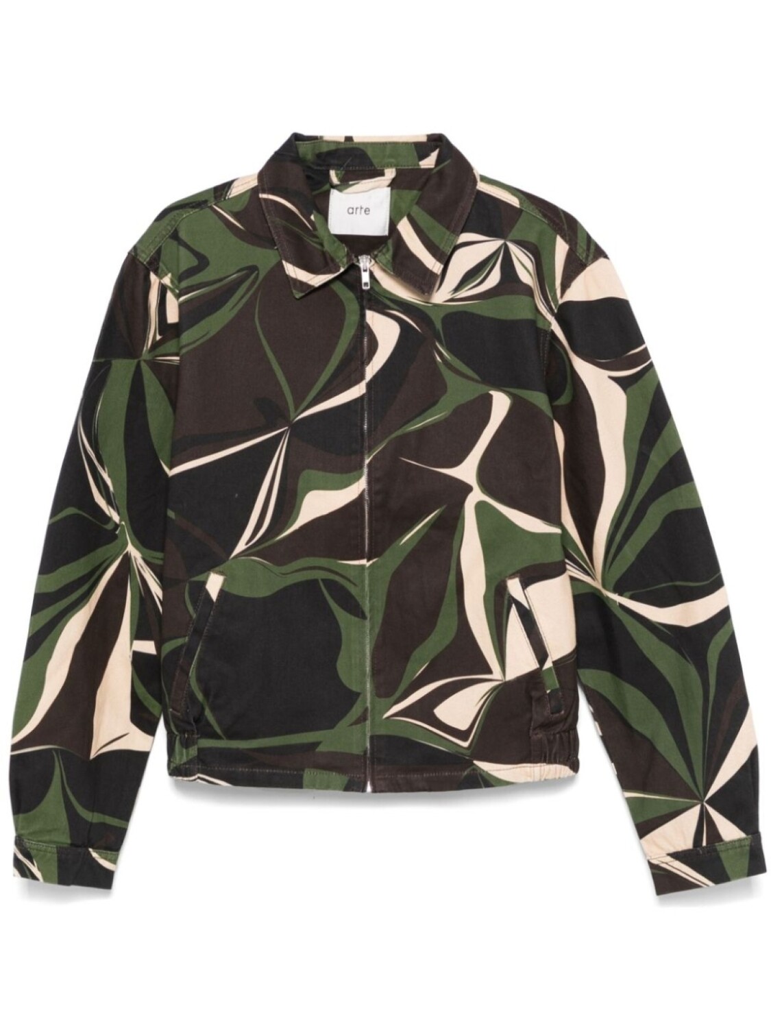 

ARTE куртка с принтом Camo, зеленый