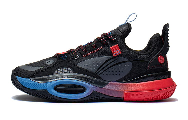 

Баскетбольные кроссовки All City 10 V1 для детей GS Low-top черные/красные/синие Lining Young