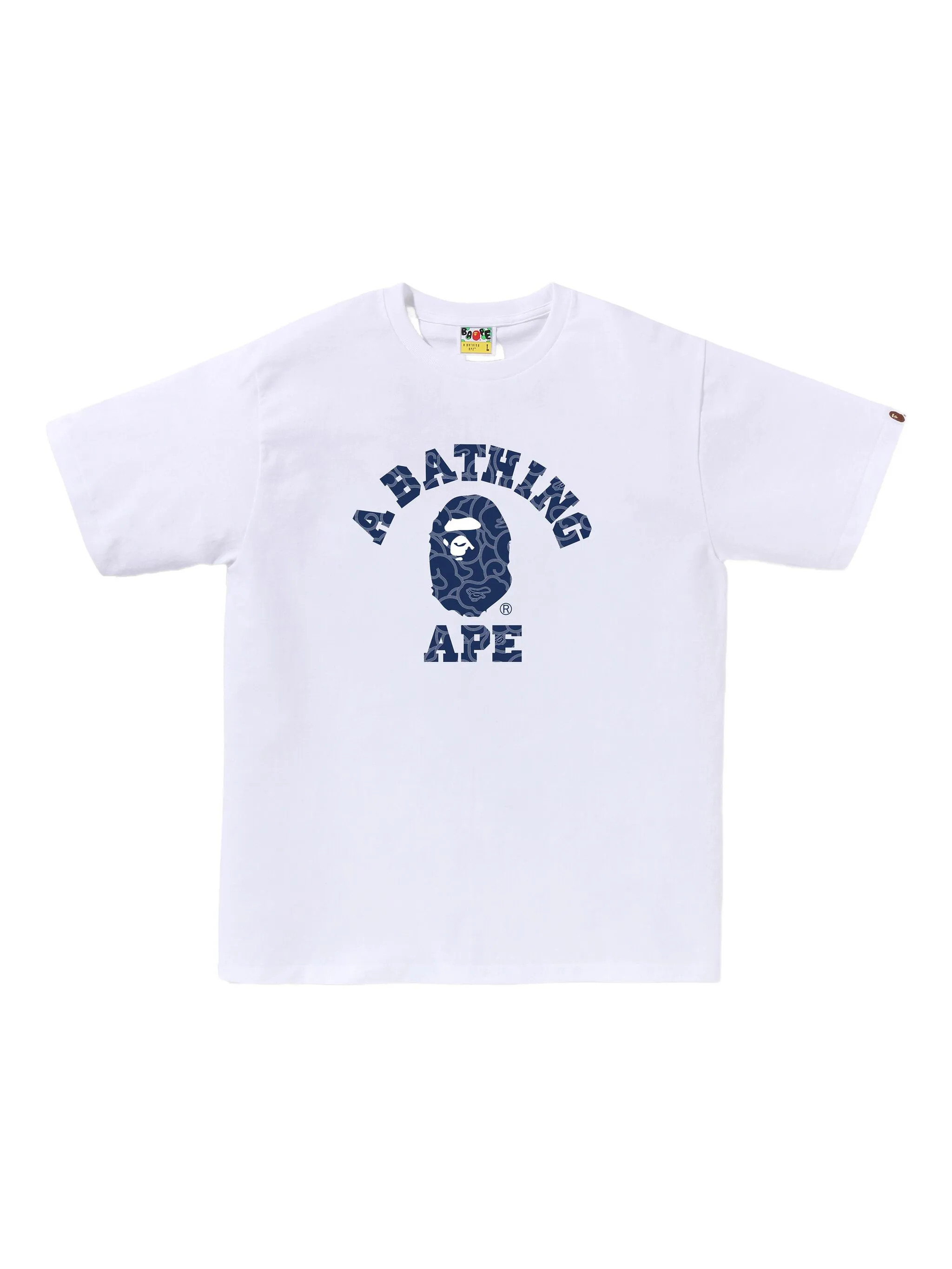 

Футболка с логотипом A Bathing Ape, белый