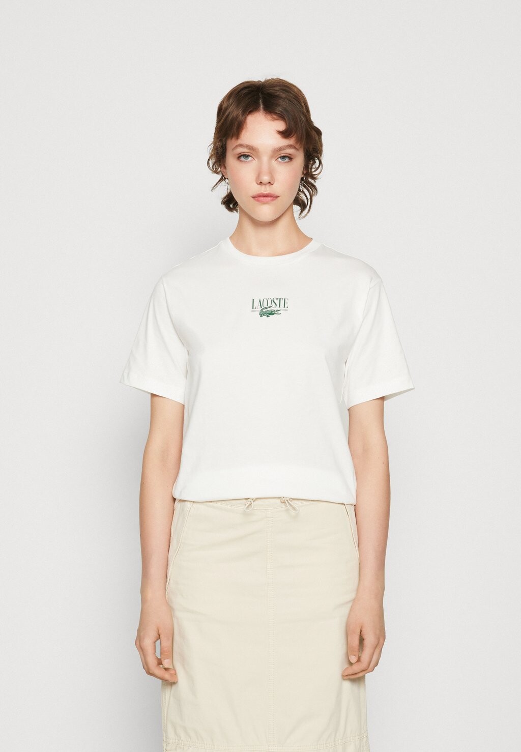 

Базовая футболка Lacoste, Белый, Базовая футболка Lacoste