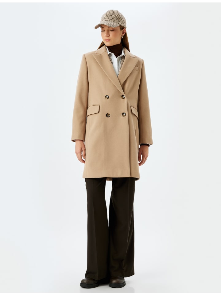 

Тренч KOTON, бежевый