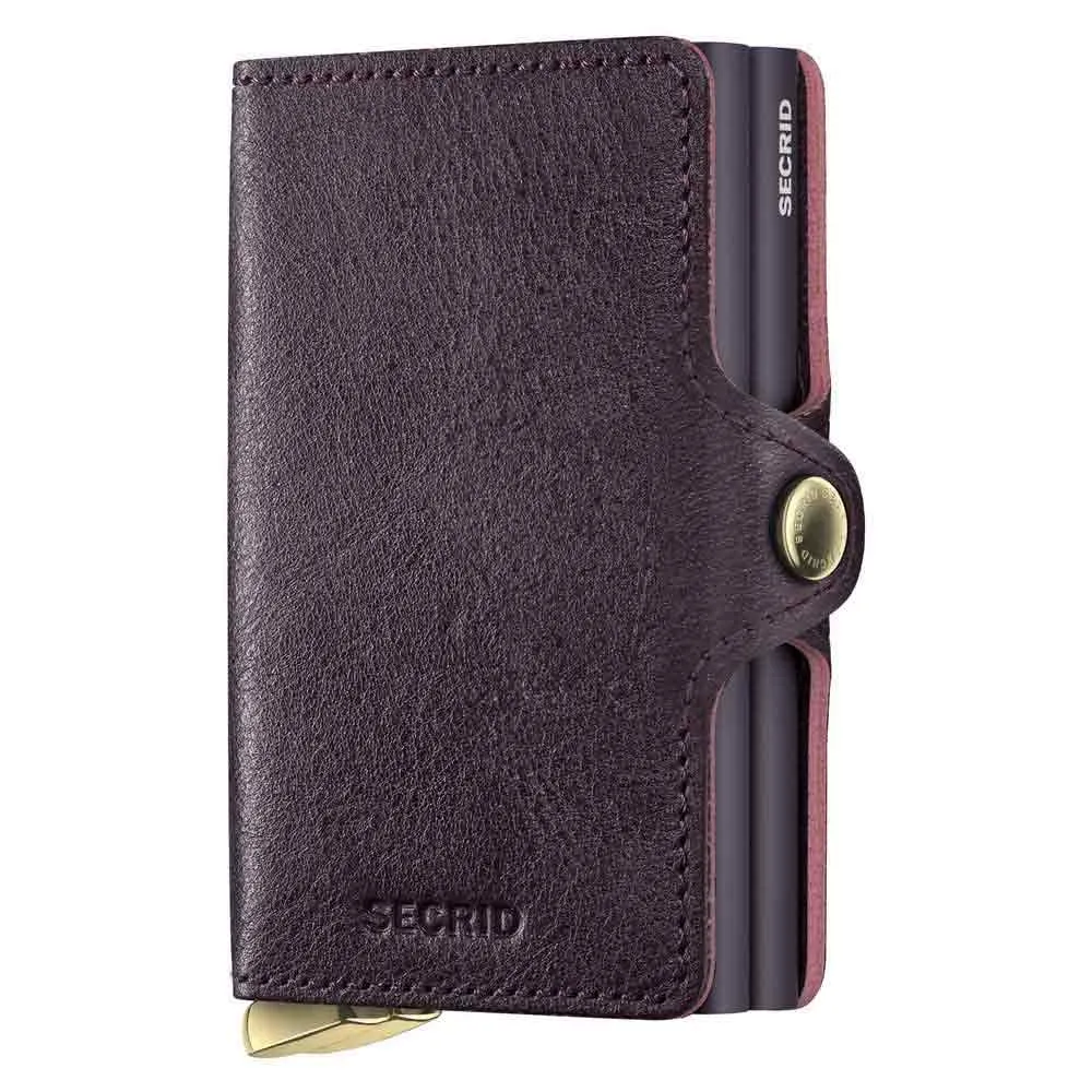 

Кошелек Secrid Twinwallet Basco leather, фиолетовый