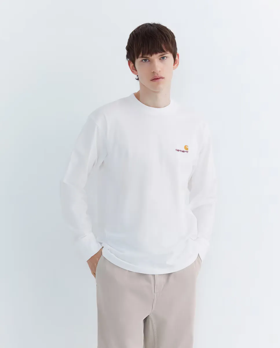 

Футболка мужская с логотипом Carhartt WIP, белый