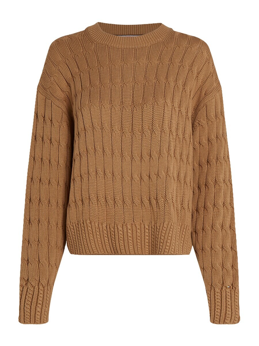 

Базовый свитер TOMMY HILFIGER Sweater, хаки