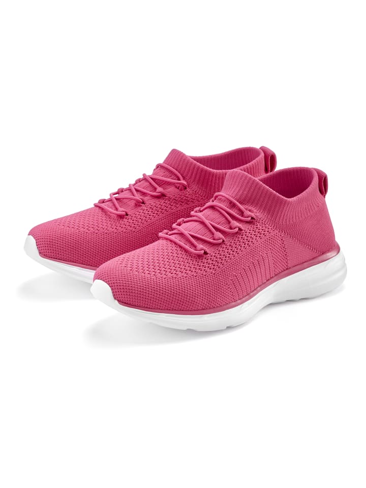 Кроссовки на шнуровке LASCANA, цвет magenta