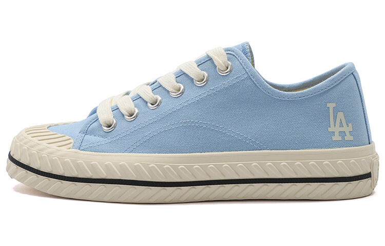 

Кеды MLB Playball Canvas Shoes Unisex Low-Top Light Blue/Black White