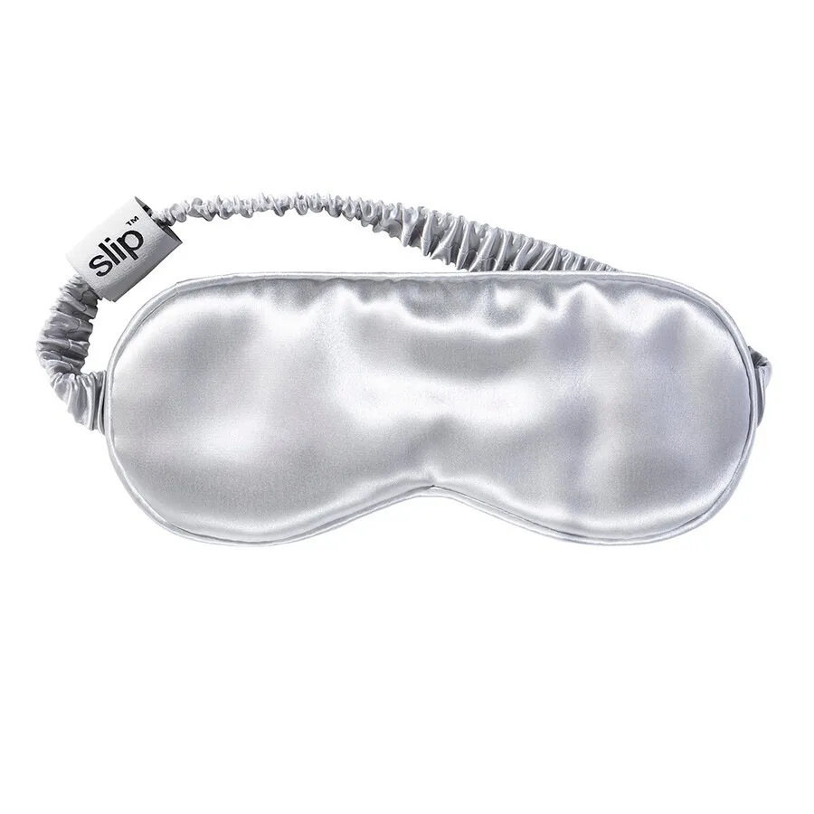 Черная маска для сна Slip, silber, 1 шт — фото 3