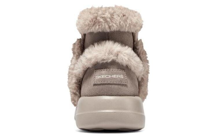 Зимние ботинки Skechers с меховой отделкой, серо-коричневый — фото 3
