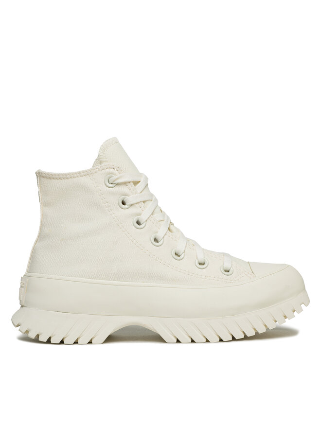 Ботильоны на плоской подошве Converse, экрю