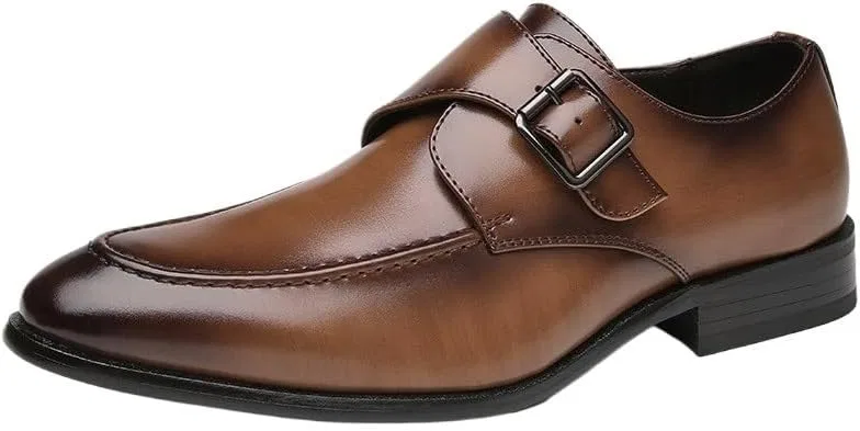 Лоферы мужские из кожи, итальянские, коричневые, Brown UOPYNE