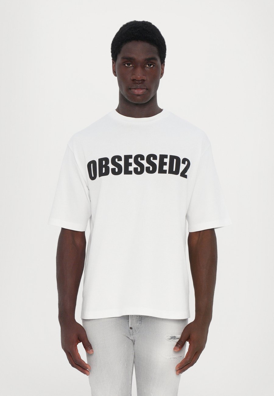 

Футболка Dsquared2 LOOSE FIT TEE, White/Black/White
