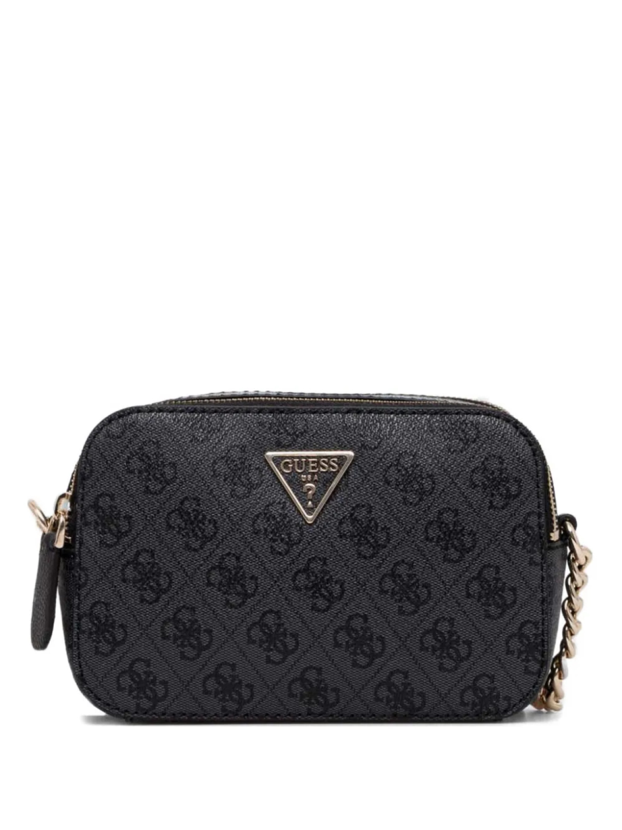 

Сумка через плечо с монограммой GUESS USA, черный