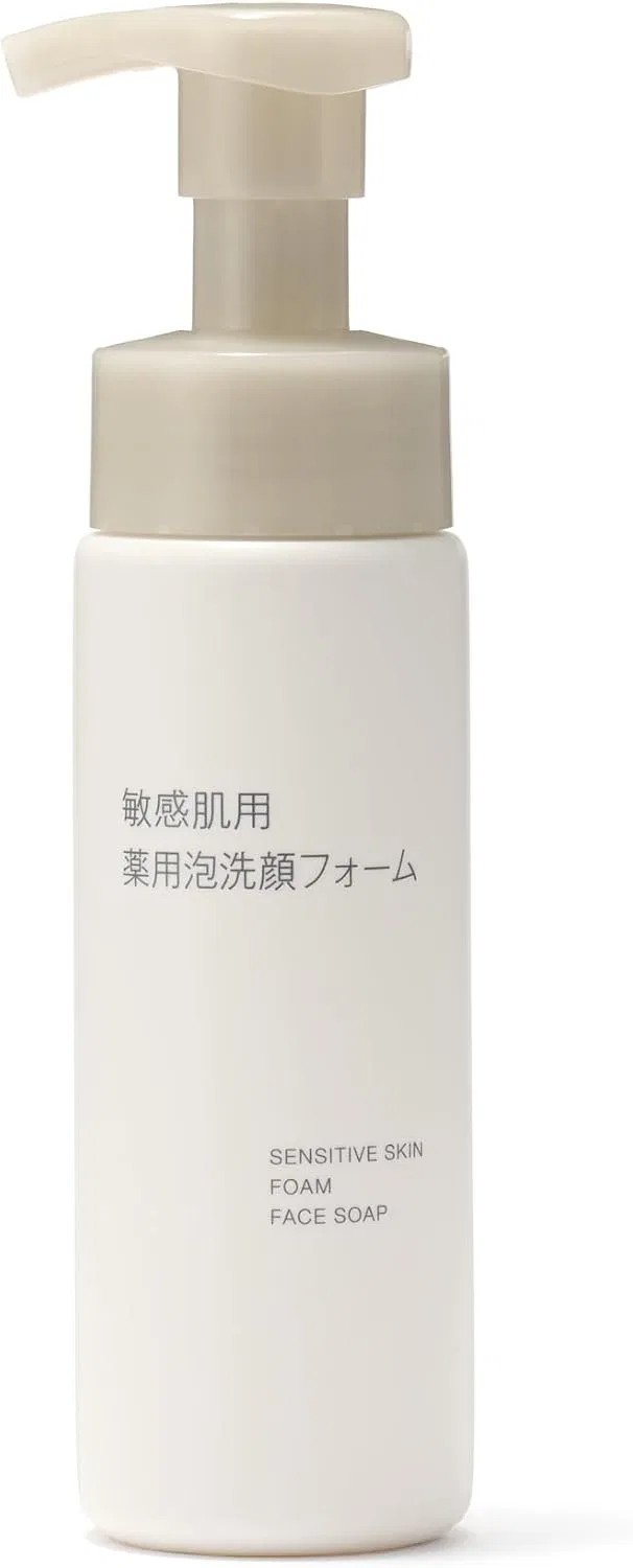 Пенка для умывания Muji — Для чувствительной кожи белый, 200 мл