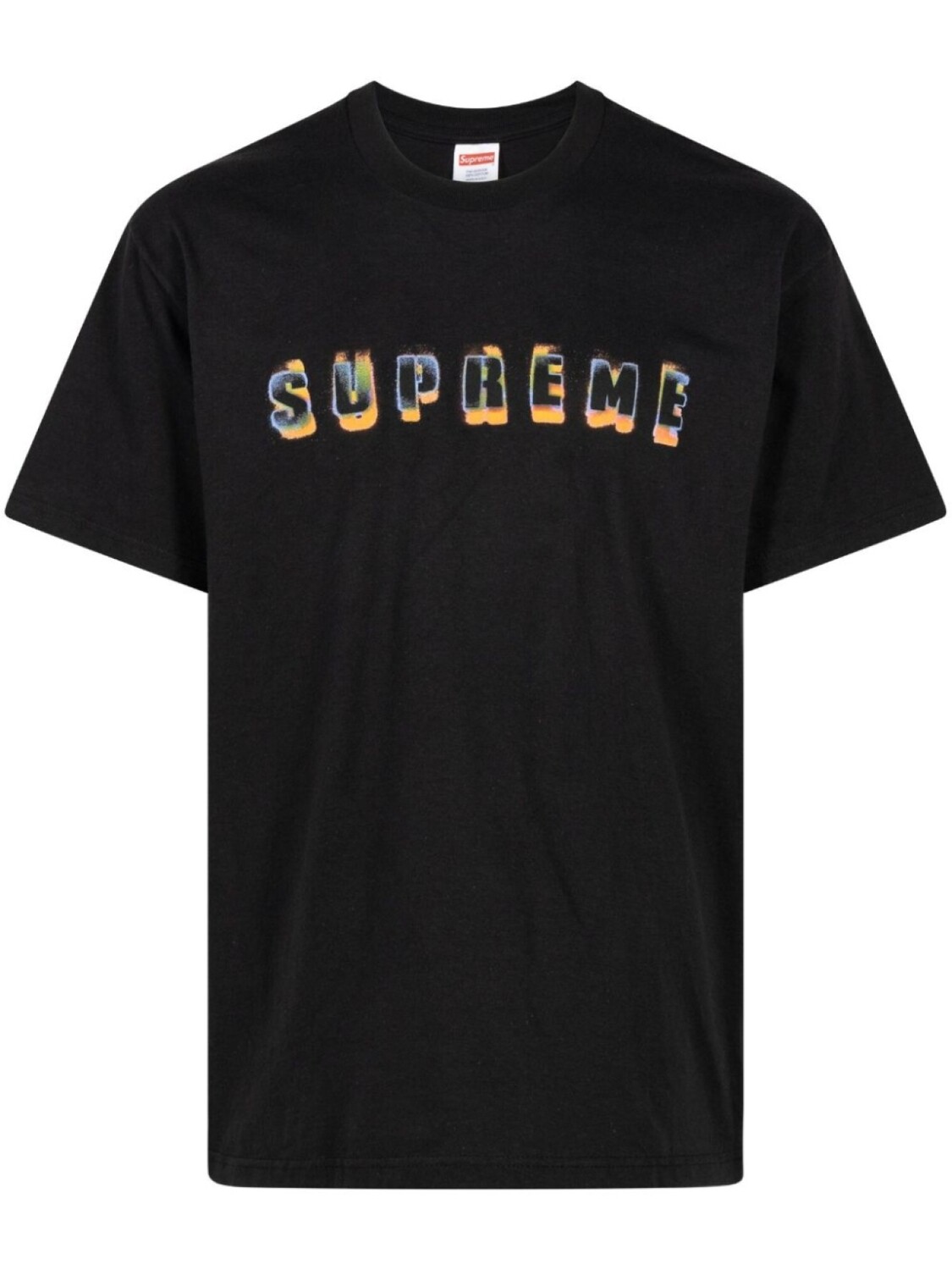 

Supreme футболка с логотипом Stencil, черный