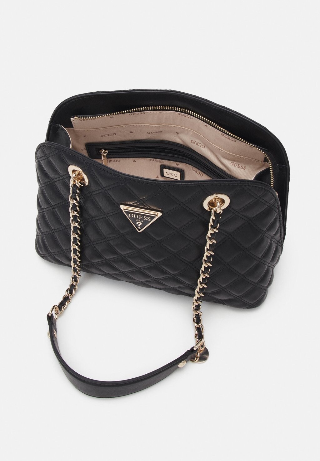 

Сумочка Giully Dome Satchel Guess, черная