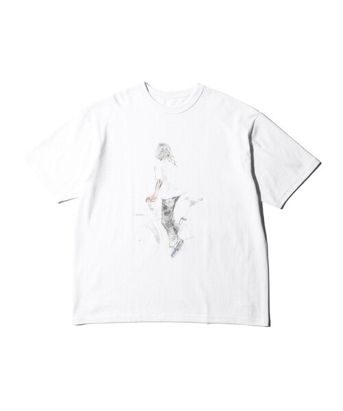 

Футболка BEAMS T, белый