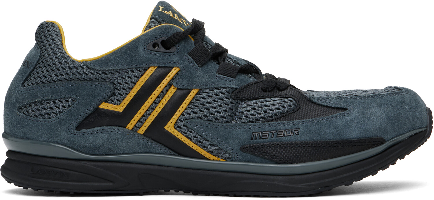 

Синие и желтые кроссовки Meteor Runner Lanvin, Синий, Синие и желтые кроссовки Meteor Runner Lanvin