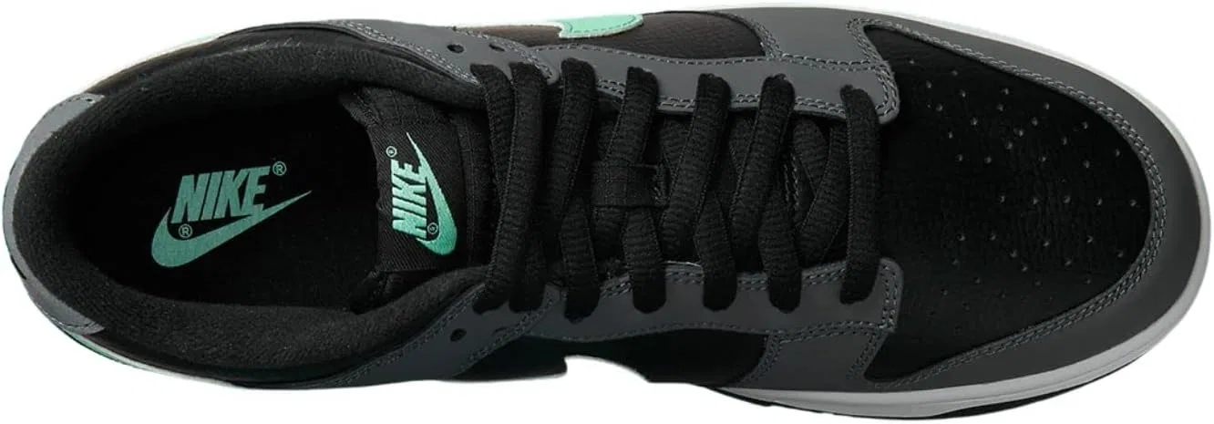 Кроссовки мужские Nike Dunk Low Retro, Grey Green Glow Black — фото 3