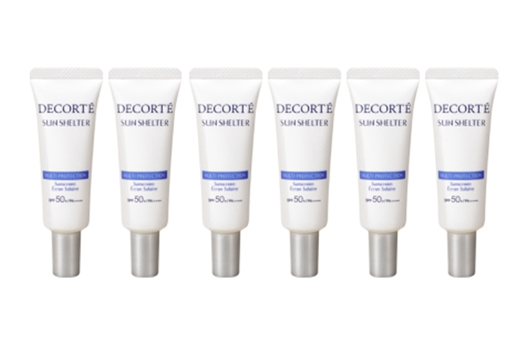 

Daike набор образцов многослойного солнцезащитного крема, устойчивость к ультрафиолету освежающий 15г*4/15г*2 DECORTE