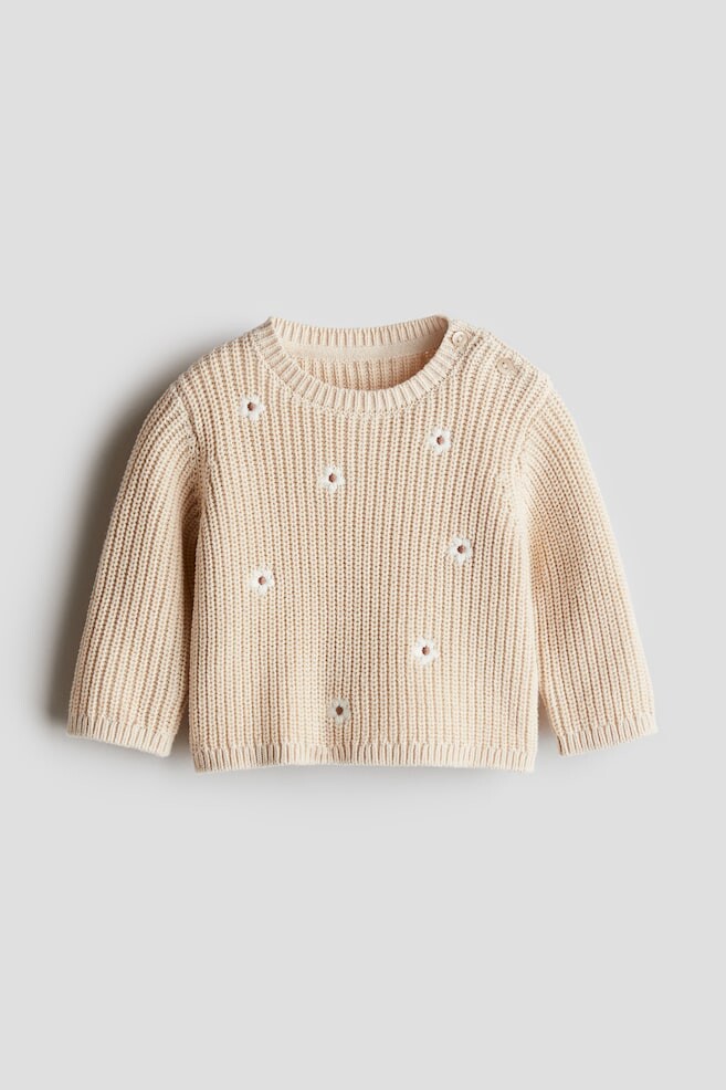 

Свитер с вышивкой H&M, мультиколор