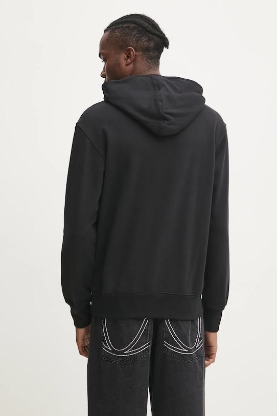 Хлопковая толстовка OUTL TREF HDY Adidas Originals, черный — фото 3