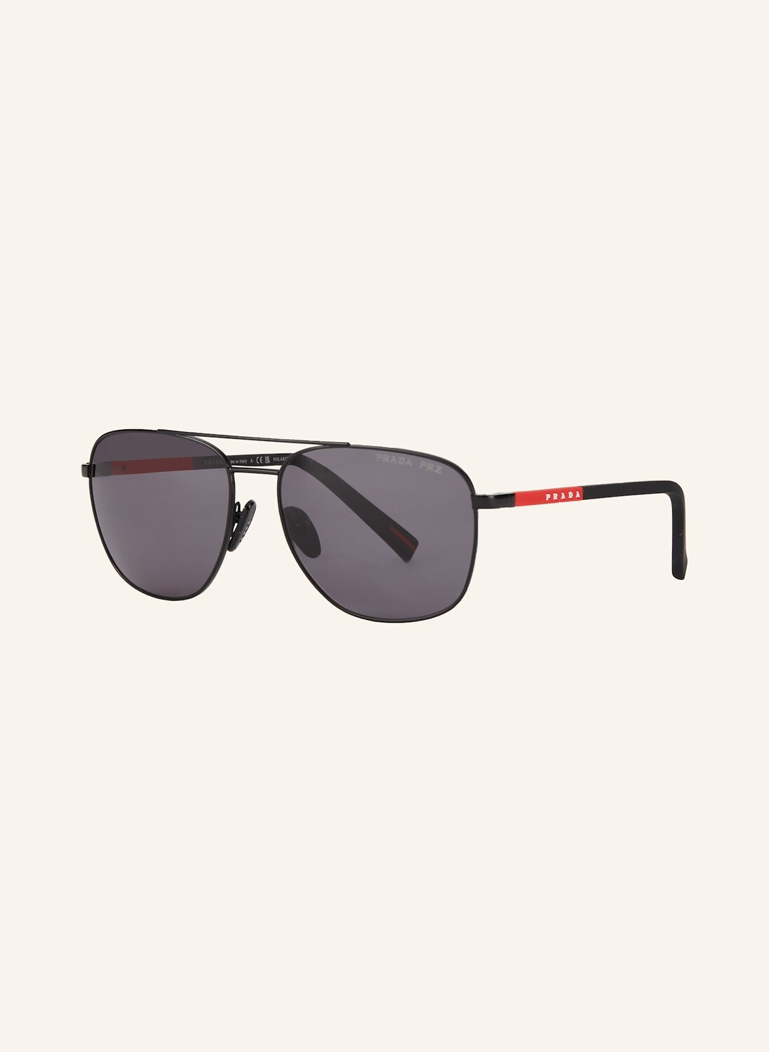 

Солнцезащитные очки ps 54zs Prada Linea Rossa, черный