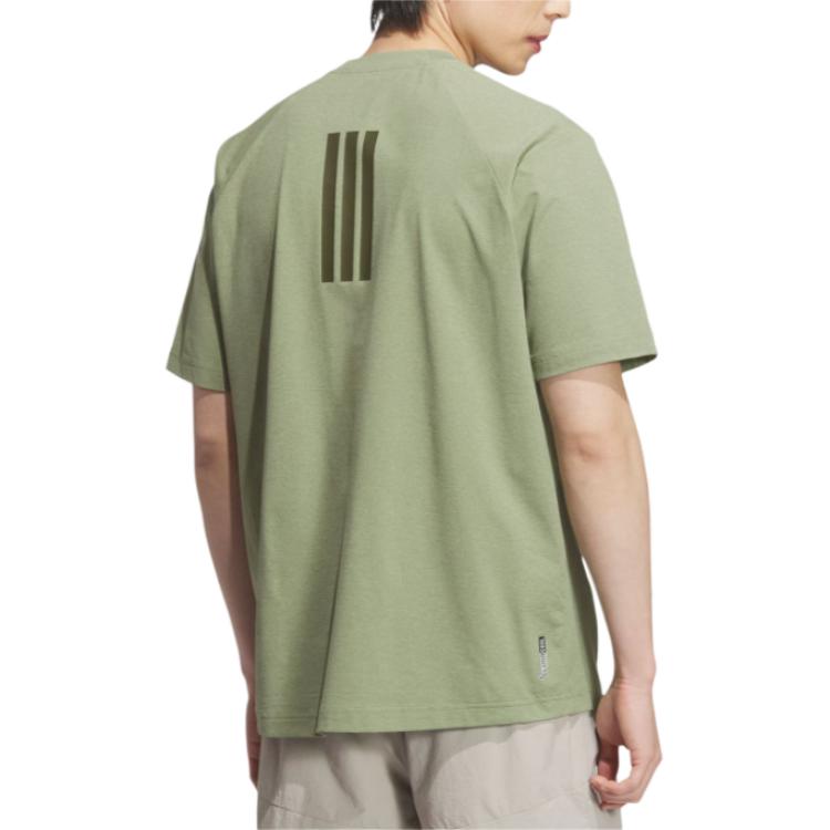 Футболка Climacool SS25 MODERN мужская Adidas, зеленый — фото 4