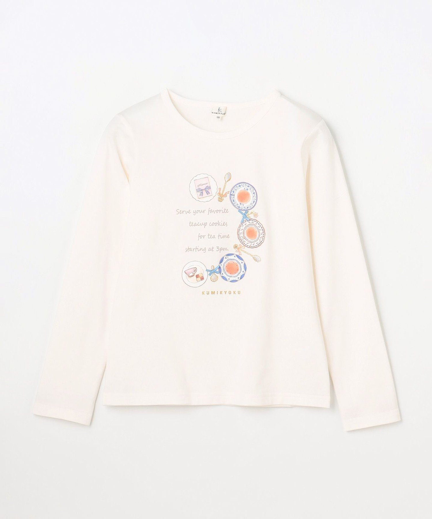Футболка Tea Time Art [150-170 см] Kids Suite, Off-white [002] — фото 2