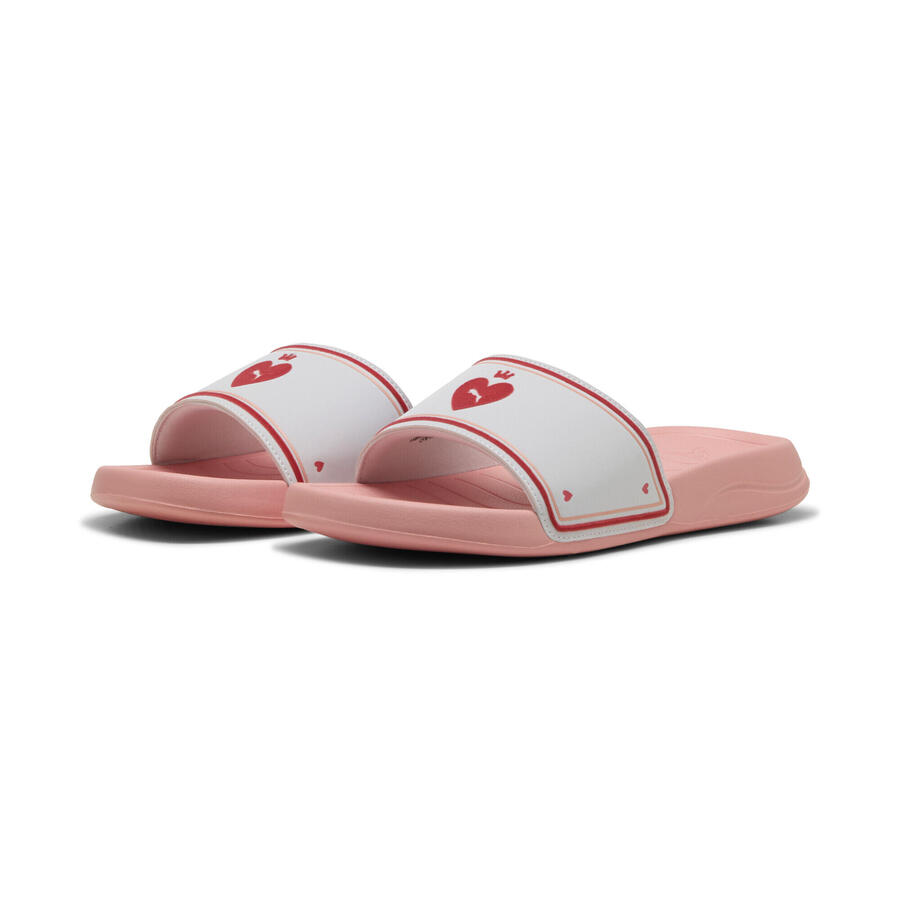 Женские шлепанцы Popcat 20 Idylle PUMA White For All Time Red Pink Fruit