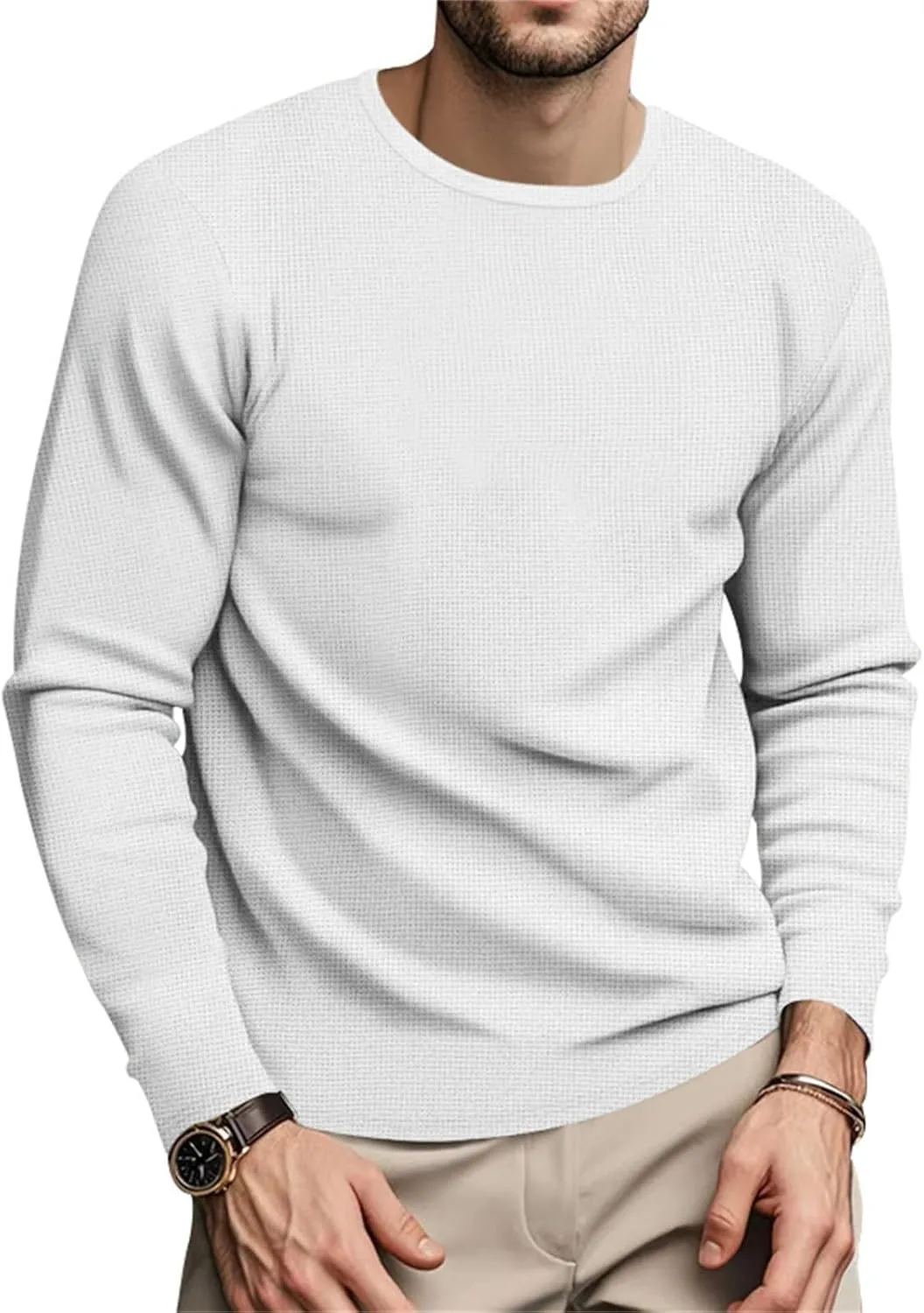 

Мужская футболка с длинным рукавом RTRDE, мягкая и легкая