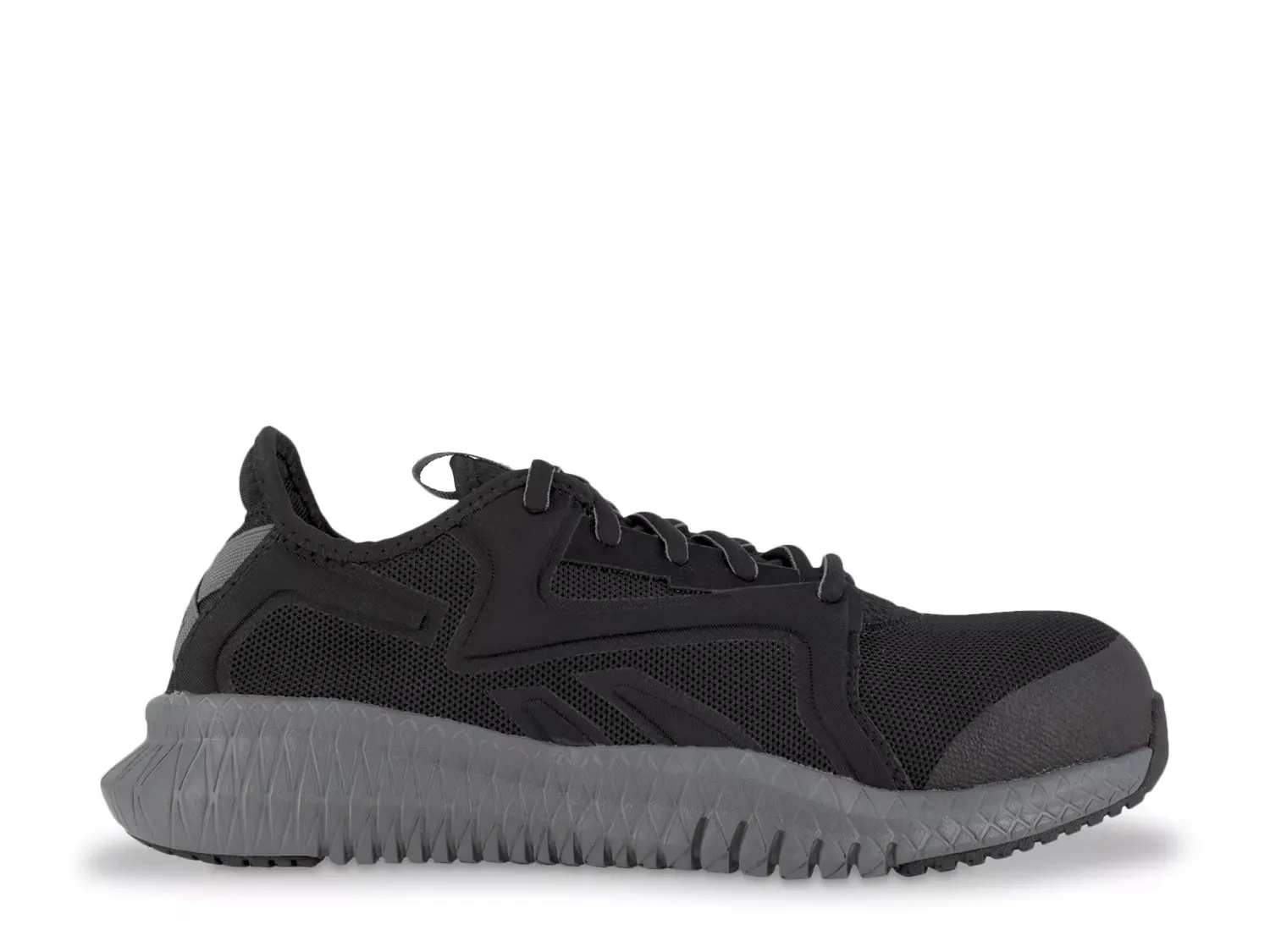 Кроссовки рабочие с композитным мыском Flexagon 3.0 - женские Reebok Work, Black — фото 2