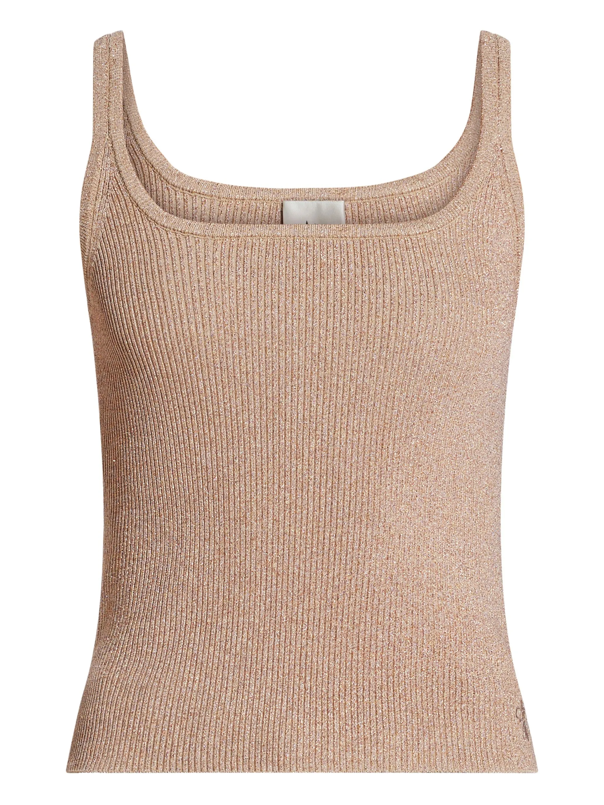 

Топ с вышитым логотипом Aje, розовый